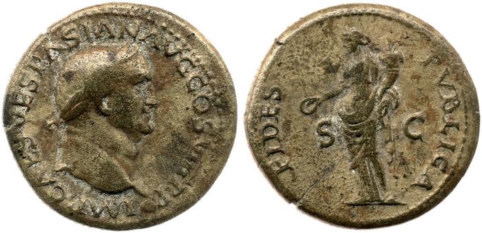 reverse RIC II, Part 1 (second edition) Vespasian 1210