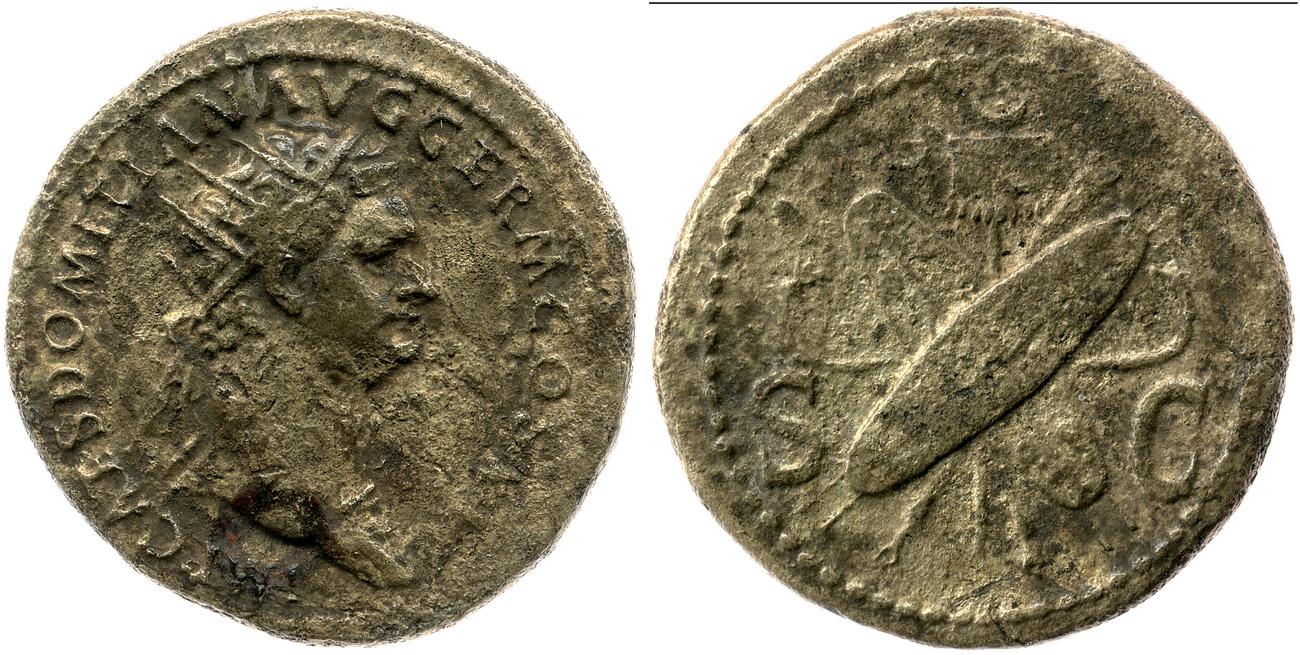 аверс RIC II, Part 1 (second edition) Domitian 296