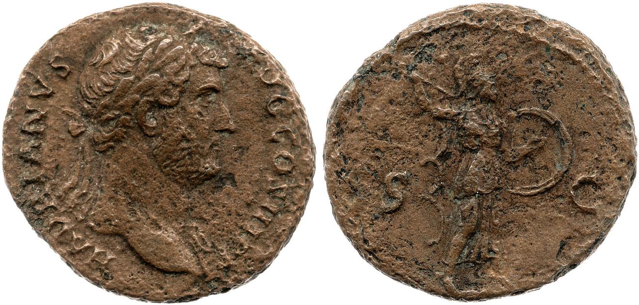 RIC II, Part 3 (second edition) Hadrian 2285, аверс, Британский музей