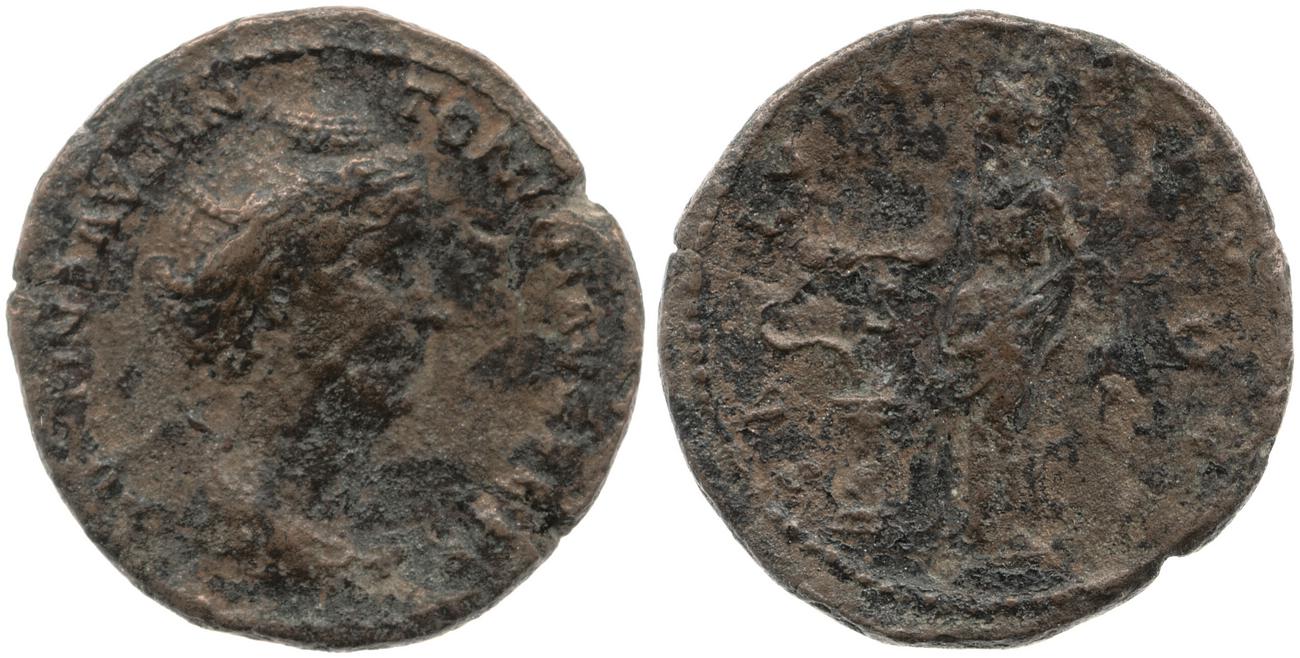 obverse RIC III Antoninus Pius 1096
