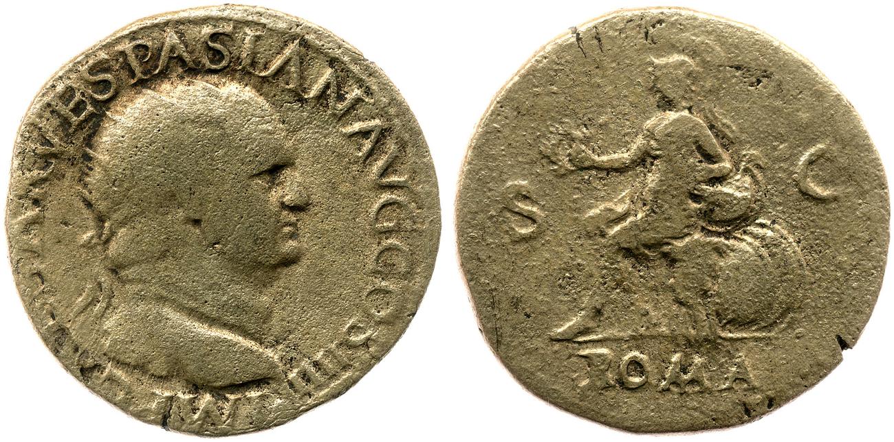 obverse RIC II, Part 1 (second edition) Vespasian 1193