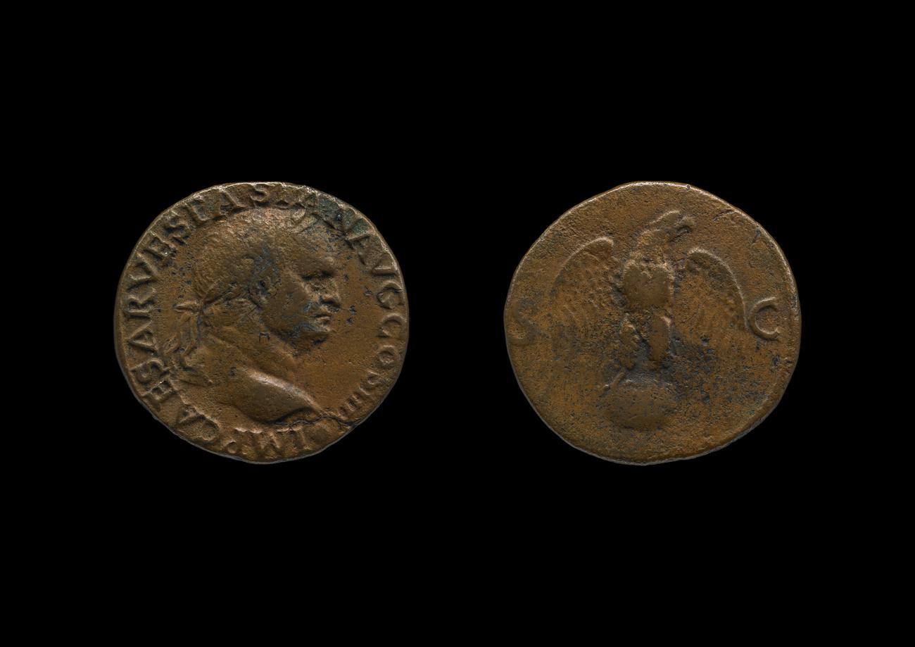 RIC II, Part 1 (second edition) Vespasian 1202, аверс, bm