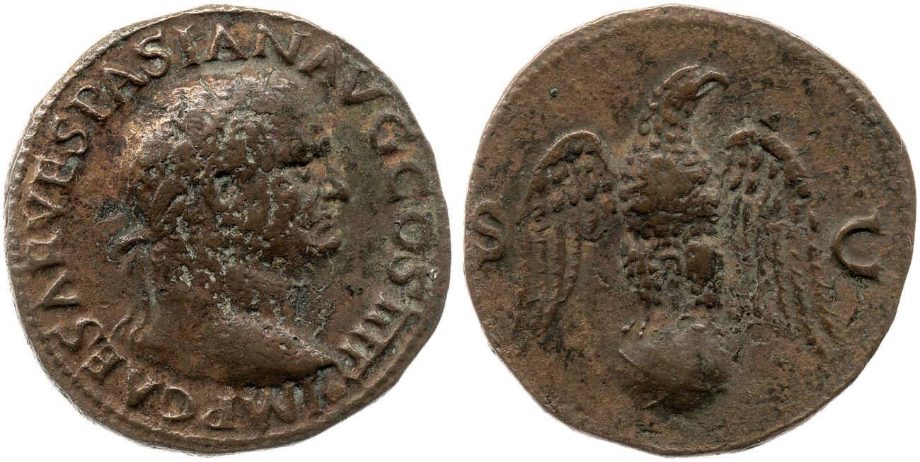 obverse RIC II, Part 1 (second edition) Vespasian 1202