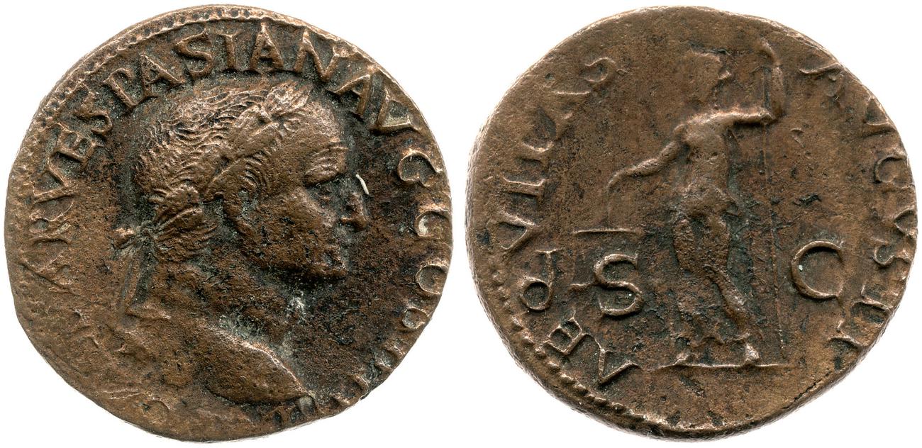 obverse RIC II, Part 1 (second edition) Vespasian 1199