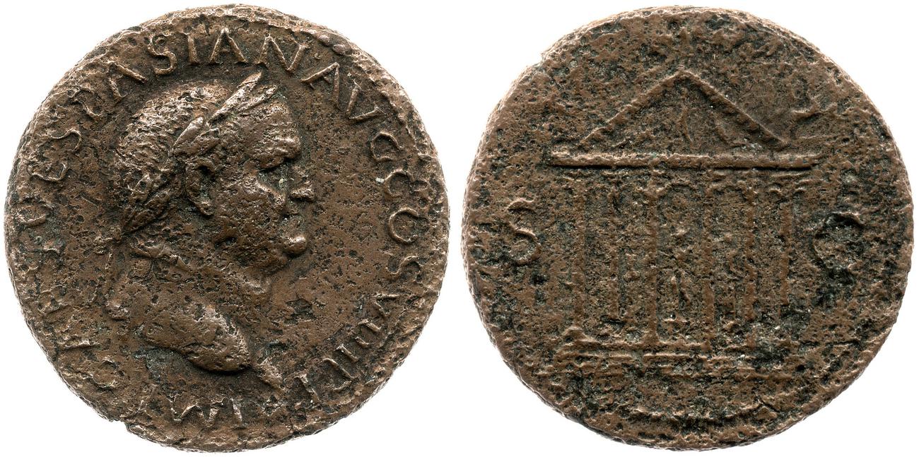 obverse RIC II, Part 1 (second edition) Vespasian 1239