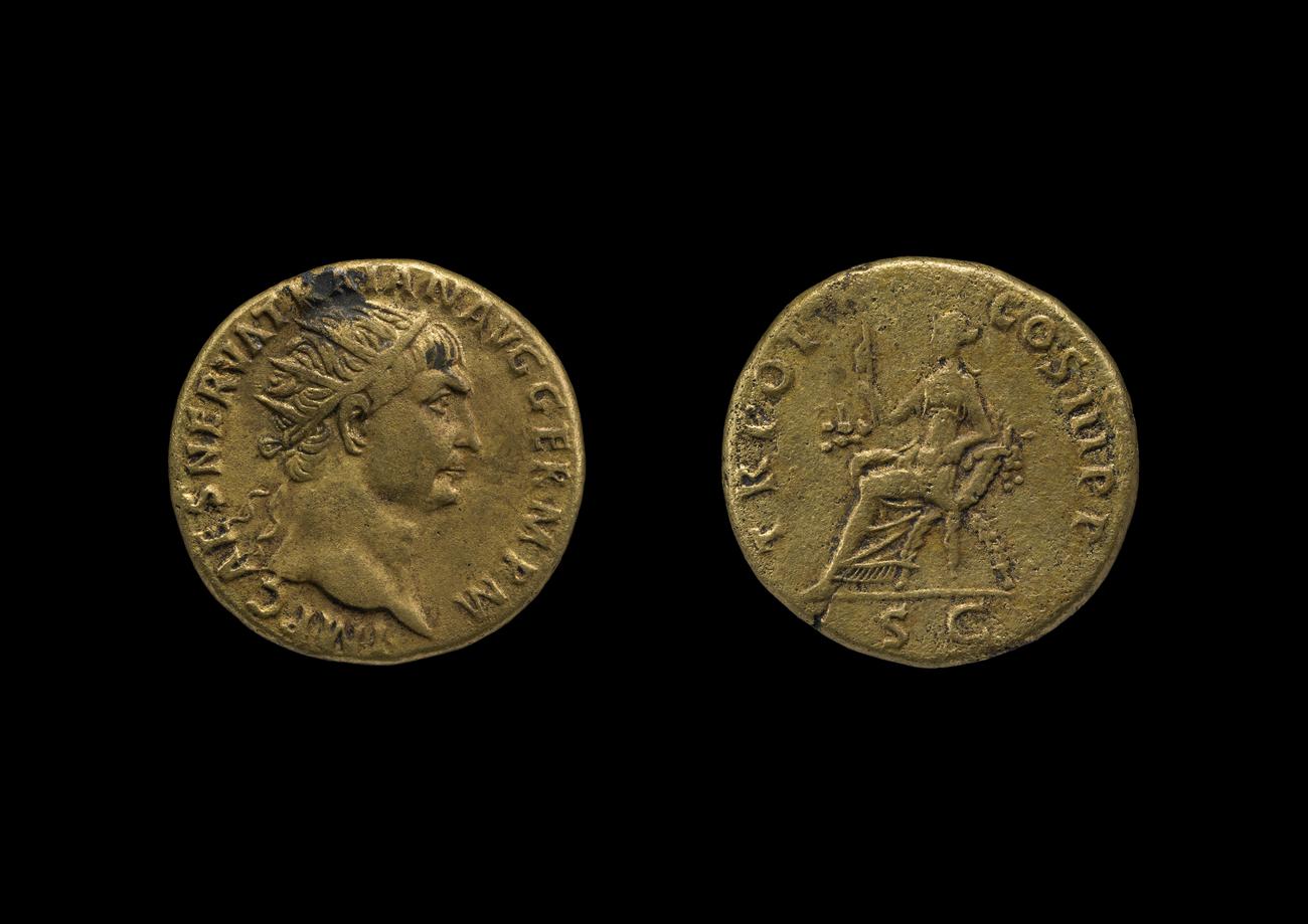аверс RIC II Trajan 411