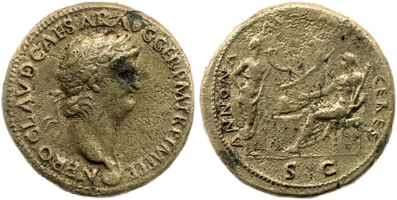 аверс RIC I (second edition) Nero 390