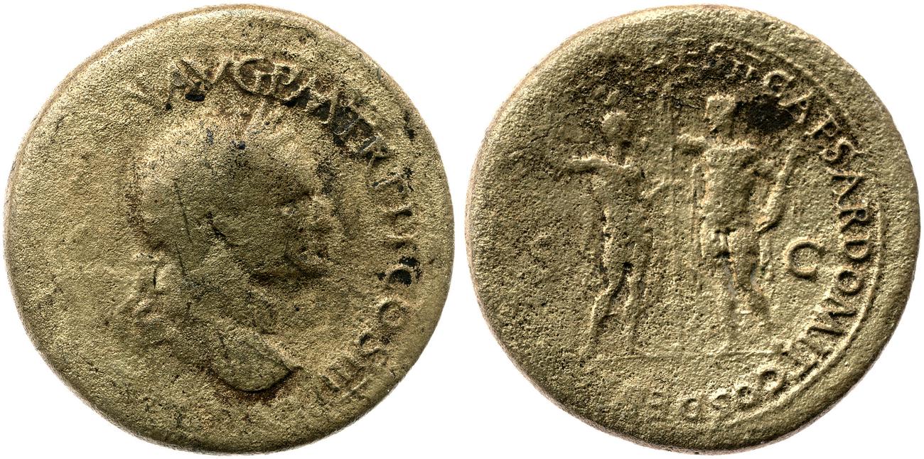 obverse RIC II, Part 1 (second edition) Vespasian 1133