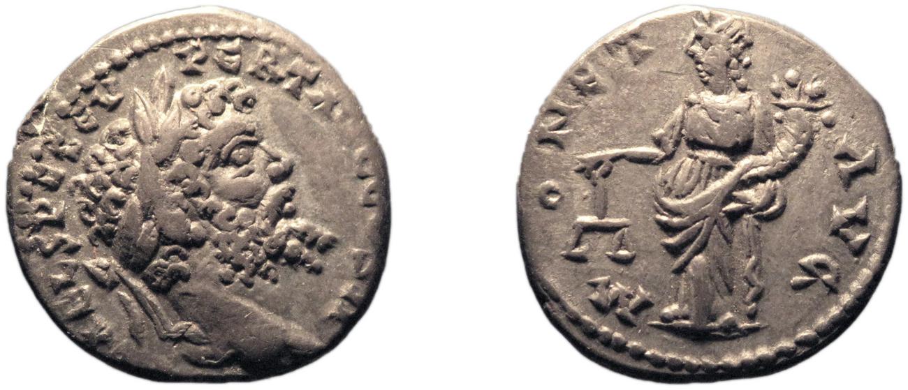 RIC IV Septimius Severus 411A, аверс, bm