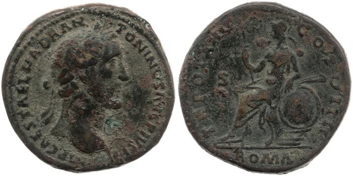 реверс RIC III Antoninus Pius 874