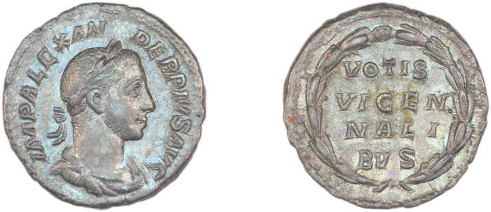 реверс RIC IV Severus Alexander 261
