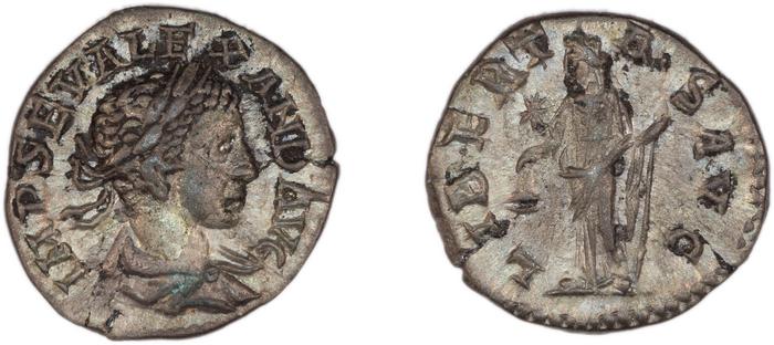 реверс RIC IV Severus Alexander 285