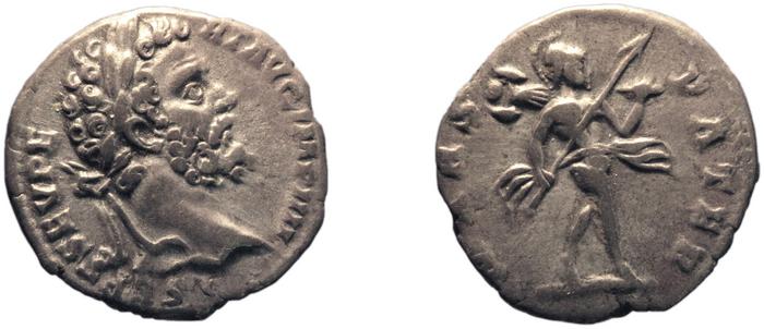 RIC IV Septimius Severus 46, реверс, Британский музей