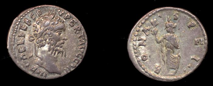 RIC IV Septimius Severus 365, реверс, bm