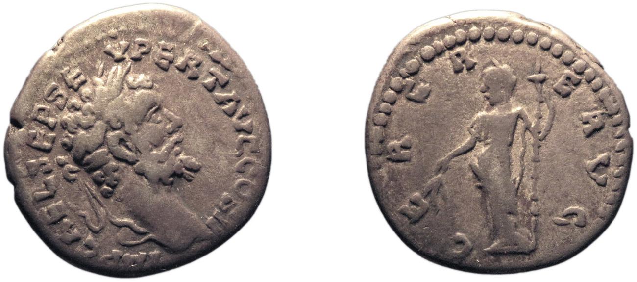 RIC IV Septimius Severus 370, аверс, bm