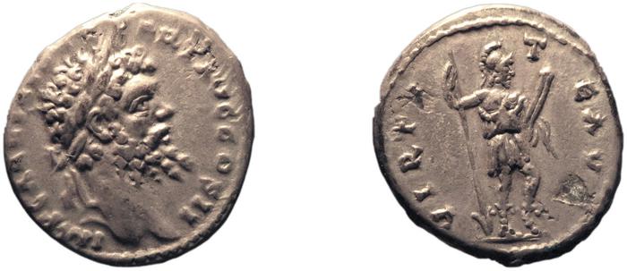 RIC IV Septimius Severus 431, реверс, bm