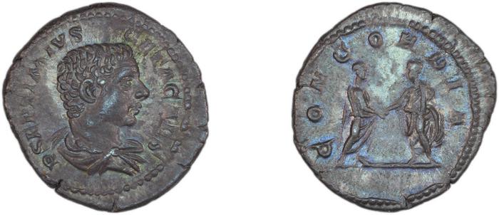 реверс RIC IV Geta 40