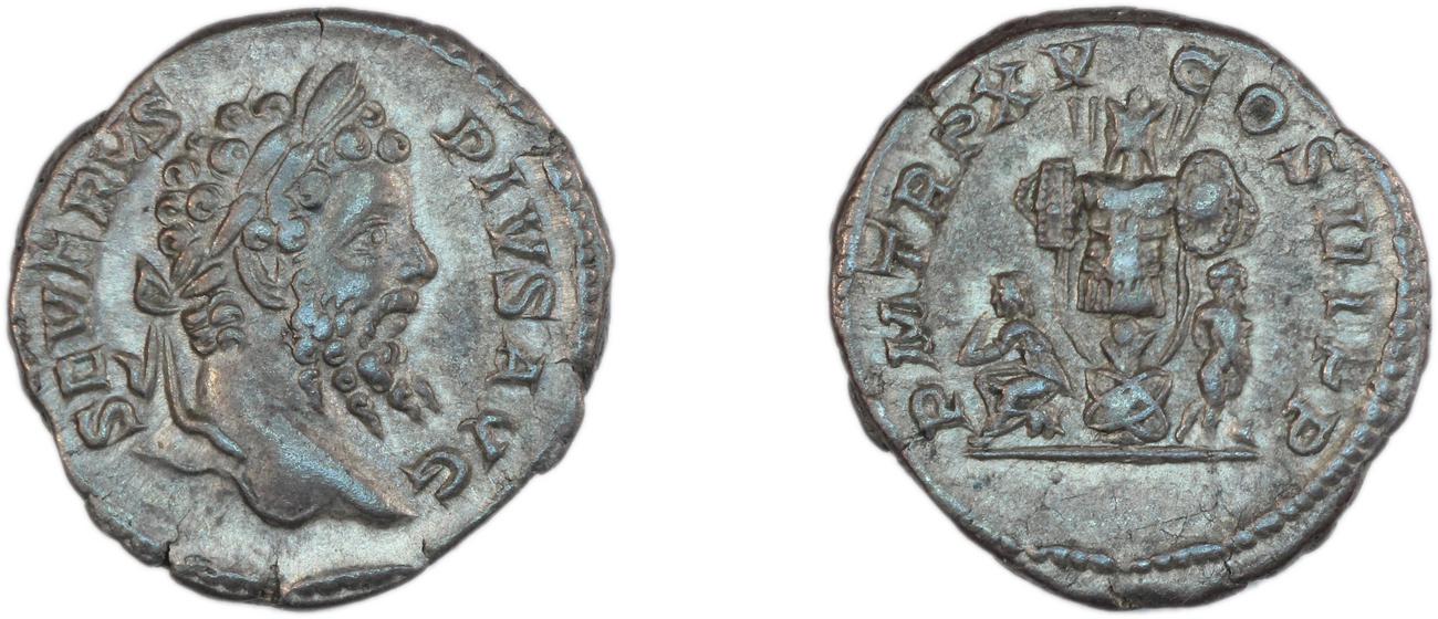 RIC IV Septimius Severus 214, аверс, Британский музей