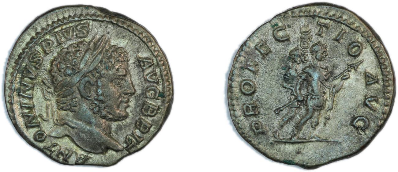 RIC IV Caracalla 226, аверс, Британский музей