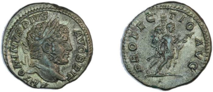 RIC IV Caracalla 226, реверс, Британский музей