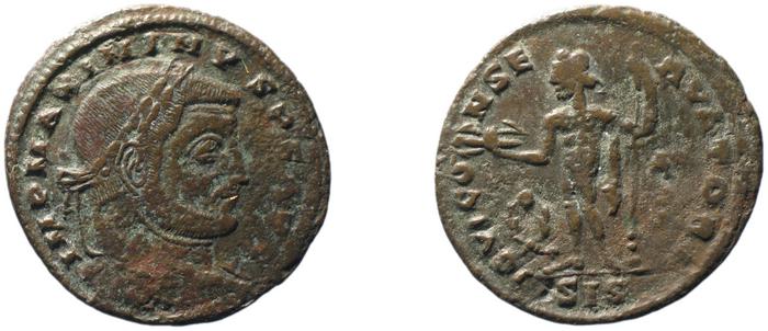 RIC VI Siscia 227b, реверс, bm