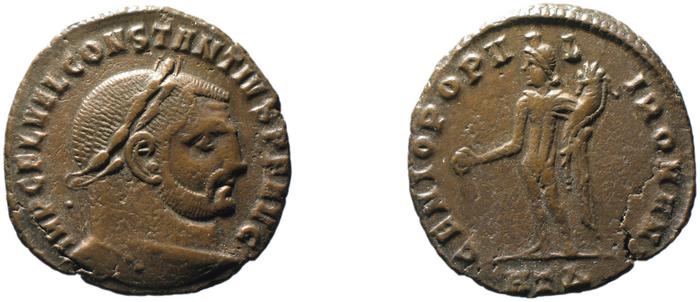 RIC VI Heraclea 24a, реверс, bm