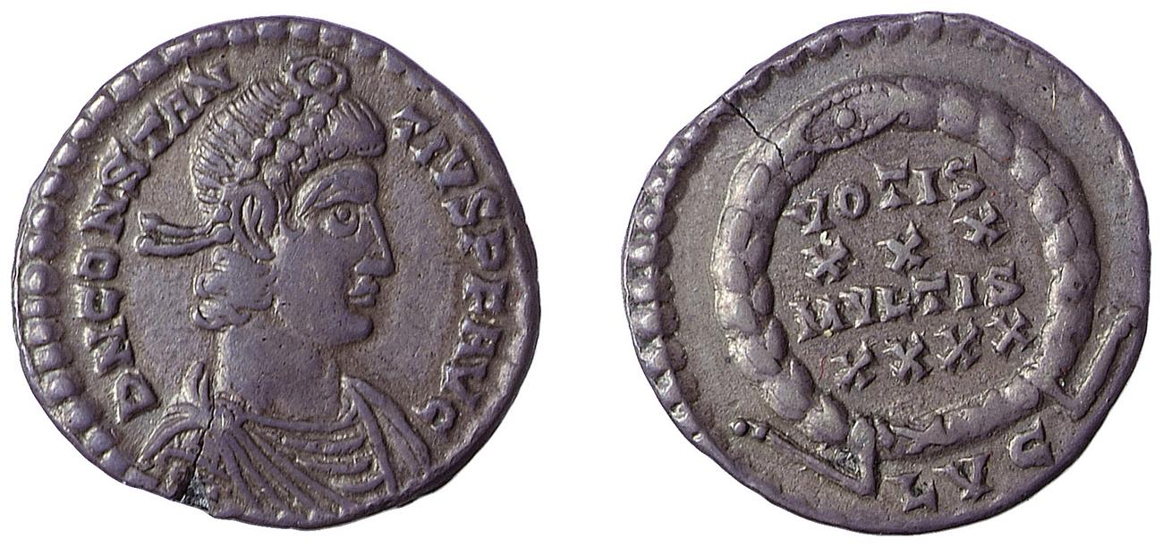 аверс RIC VIII Lugdunum 216