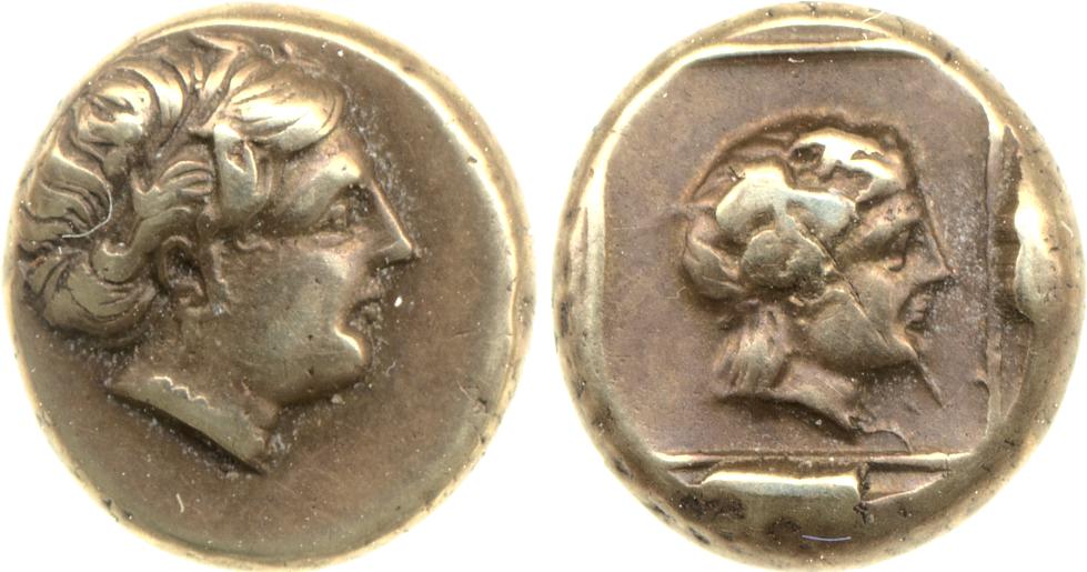 Mytilene Bodenstedt 1981 Series 4.77, аверс, Британский музей