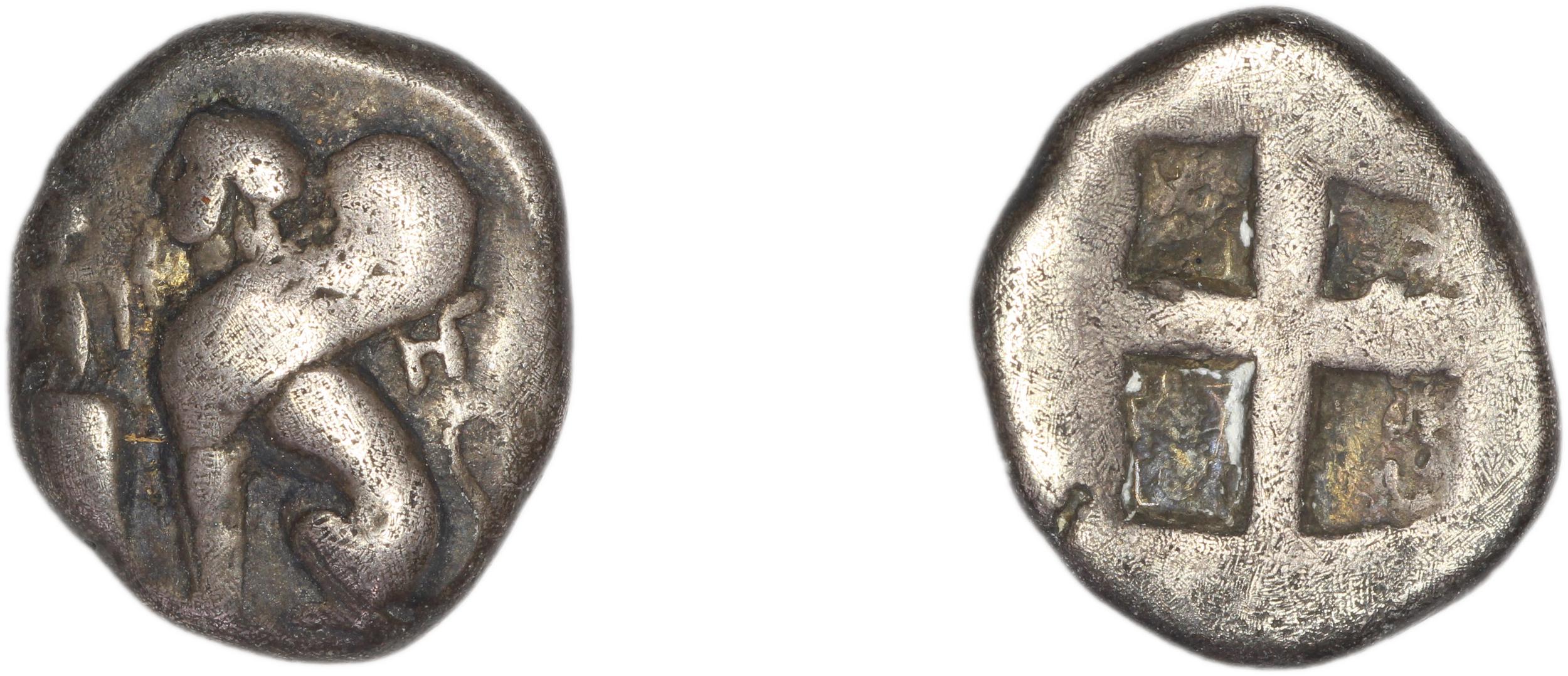 Chios Hardwick 1991 Chian 410-380 ar, аверс, Британский музей