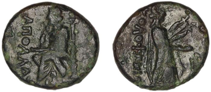 реверс Colophon Kinns 1980 Period IV, AE 24