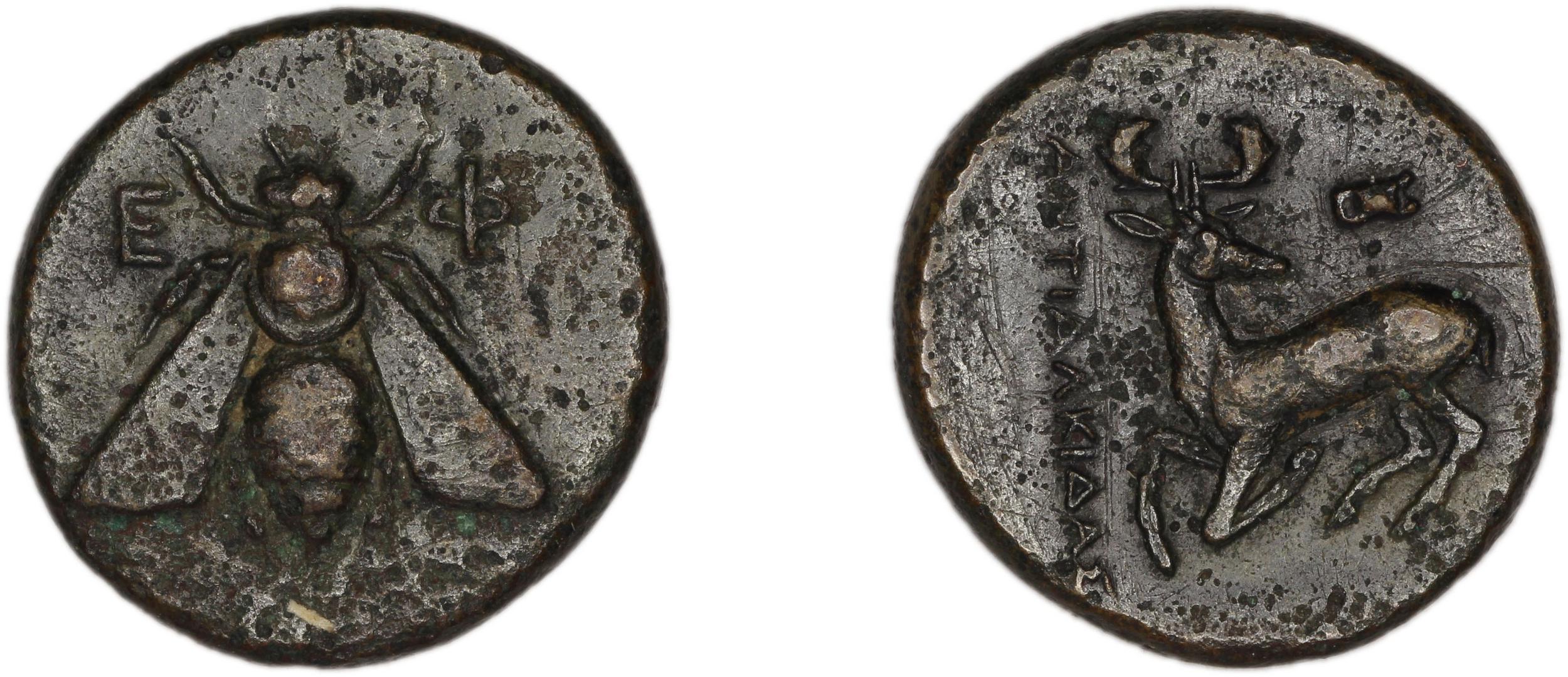 аверс Ephesus Kinns and Holt 2023 Period II, AE VIII