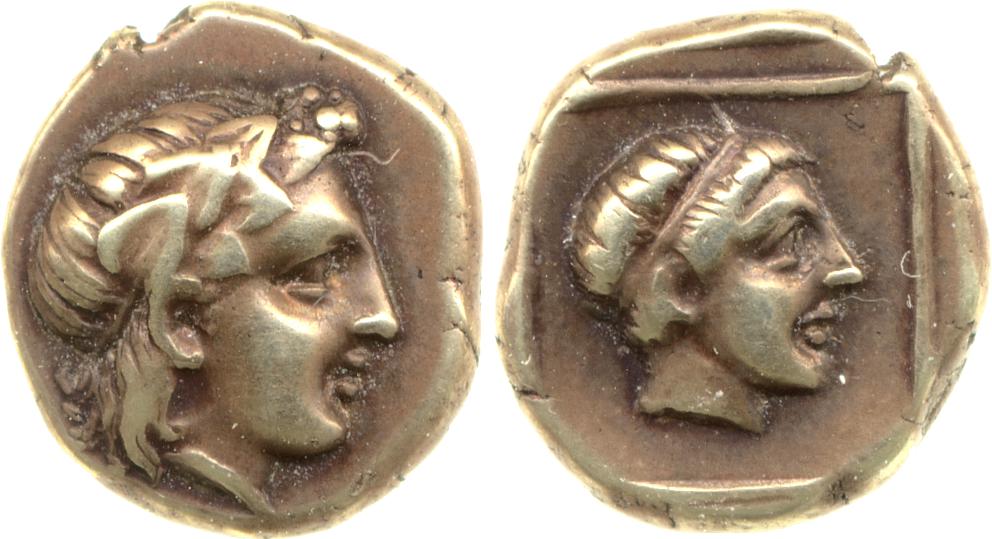 Mytilene Bodenstedt 1981 Series 5.81, аверс, Британский музей