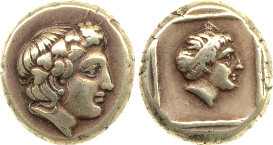 Mytilene Bodenstedt 1981 Series 5.81, аверс, Британский музей