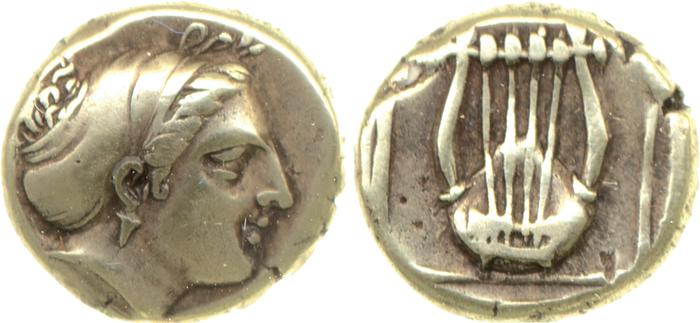 Mytilene Bodenstedt 1981 Series 4.79, реверс, Британский музей