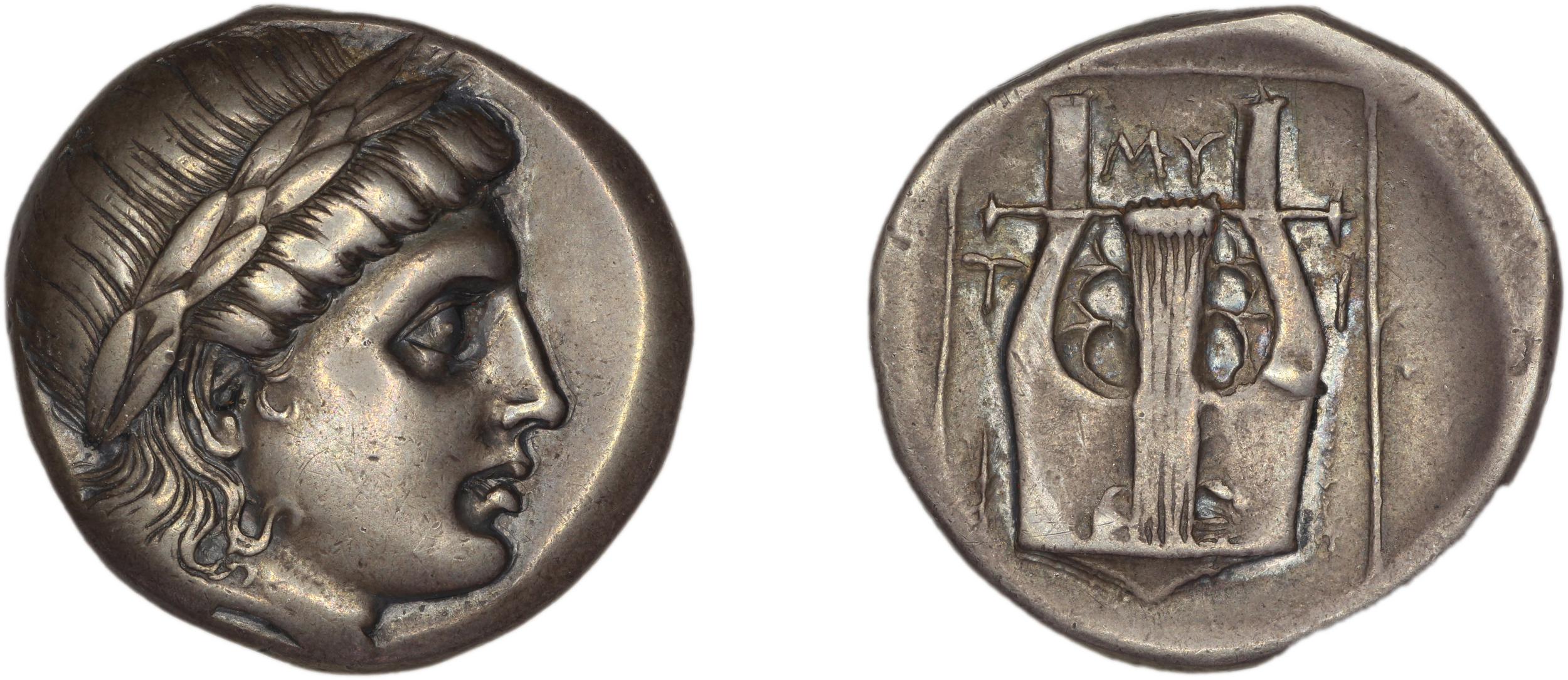 аверс Mytilene Babelon 1910 2243-50