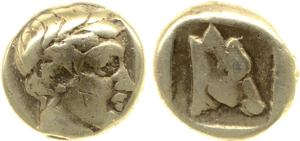 Mytilene Bodenstedt 1981 Series 3.56, аверс, Британский музей