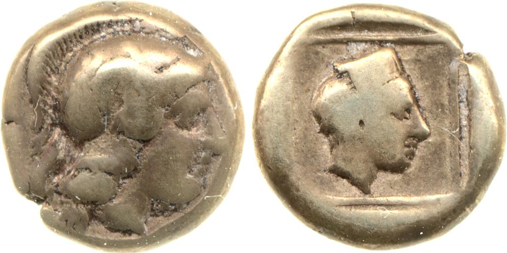 Mytilene Bodenstedt 1981 Series 4.73, аверс, Британский музей