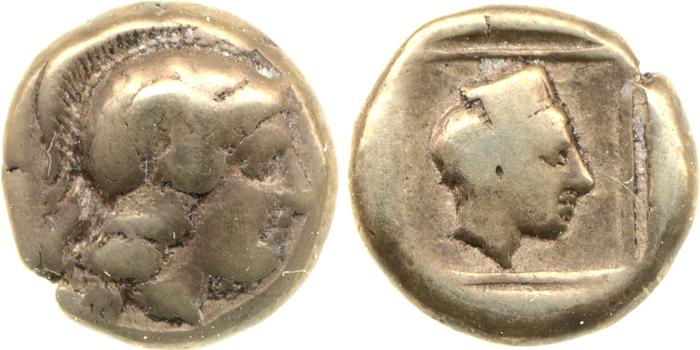 Mytilene Bodenstedt 1981 Series 4.73, реверс, Британский музей