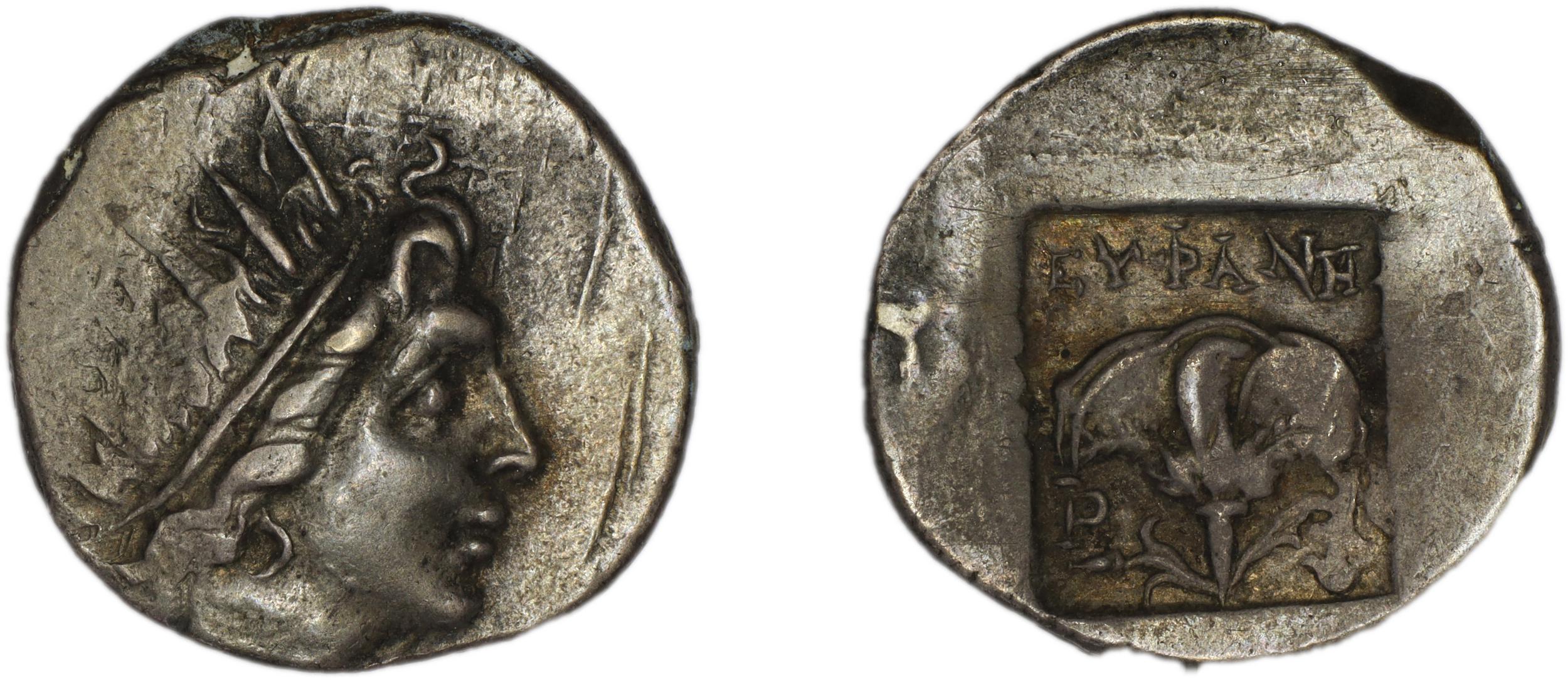 аверс Rhodes Jenkins 1989 Group E drachms