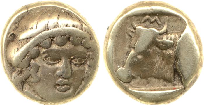Mytilene Bodenstedt 1981 Series 3.44, реверс, Британский музей