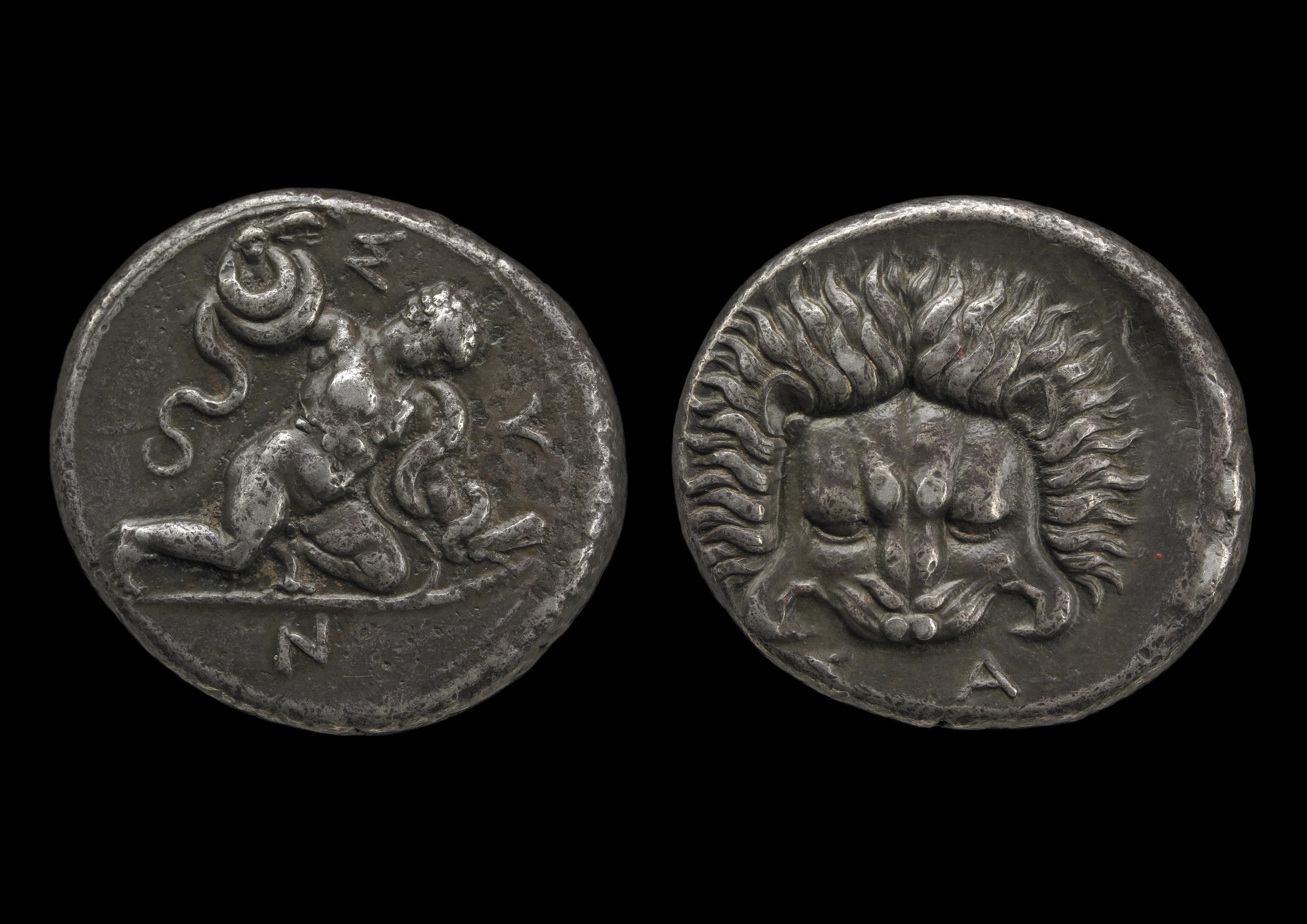 аверс Samos Barron 1966 Class X tridrachms