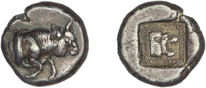 реверс Samos Barron 1966 Heavy Samian didrachms