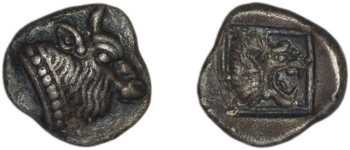 реверс Samos Barron 1966 Heavy Samian trihemiobols
