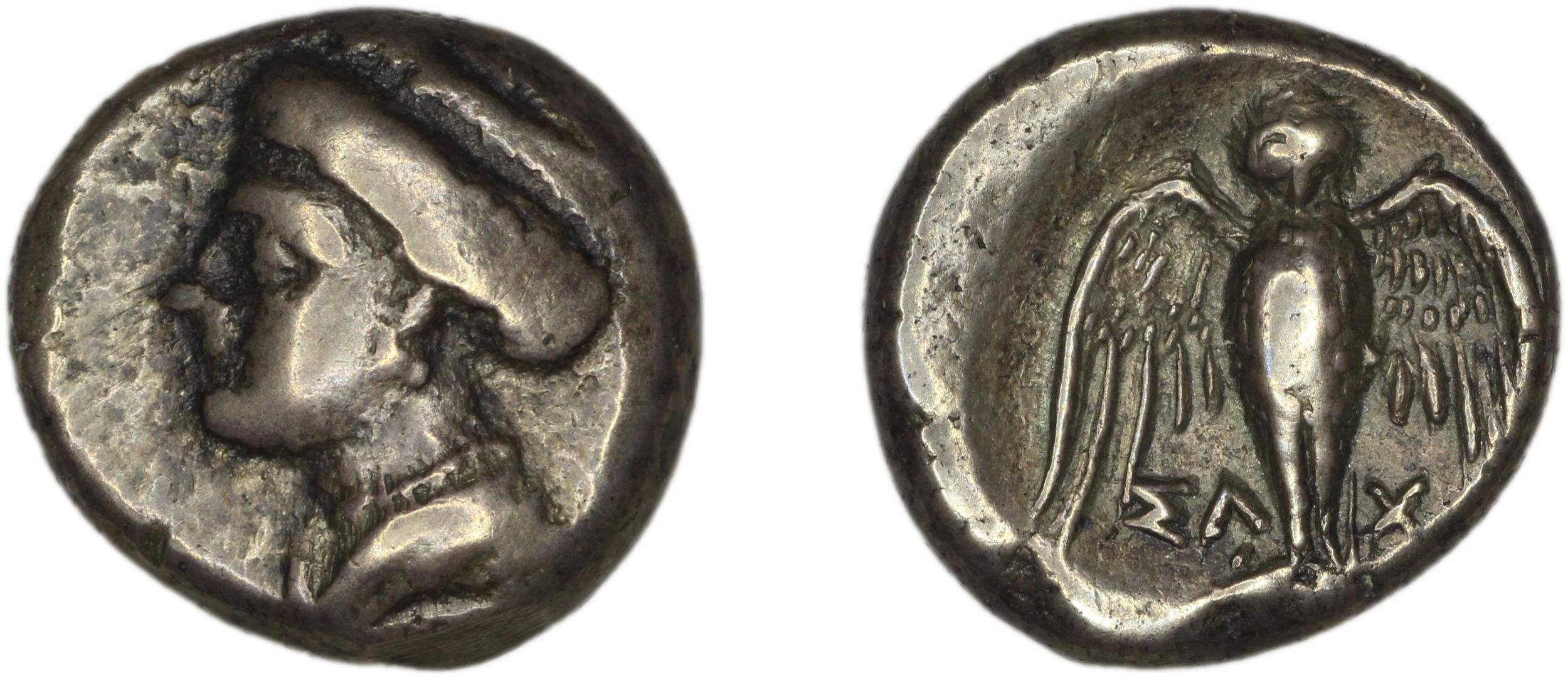 Amisus Waddington 1925 2-8a, аверс, bm