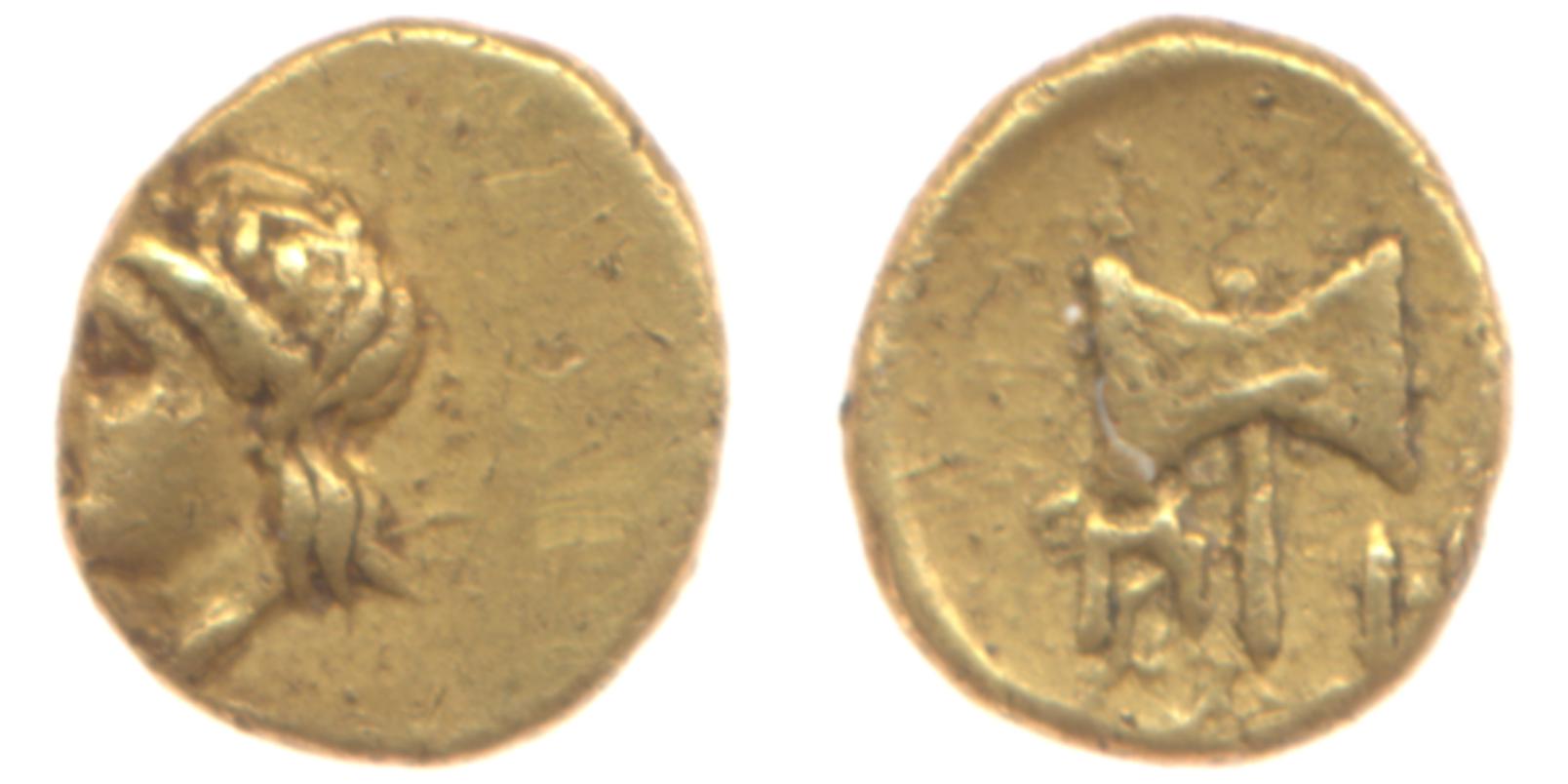аверс Pixodarus of Caria Halicarnassus Konuk 1998 B3