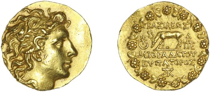 реверс Mithradates VI Pontus Callataÿ 1997 stater
