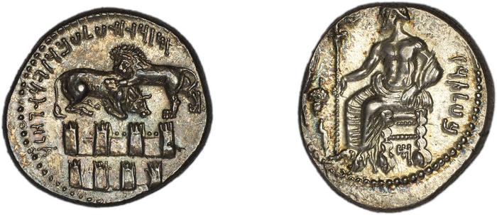 Mazaeus Tarsus Newell 1920 Series VI, реверс, Британский музей