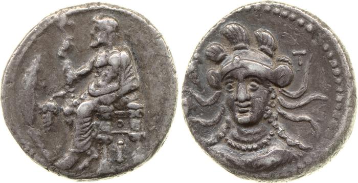 реверс Balakros Soli (Pompeiopolis) Babelon 1910 726