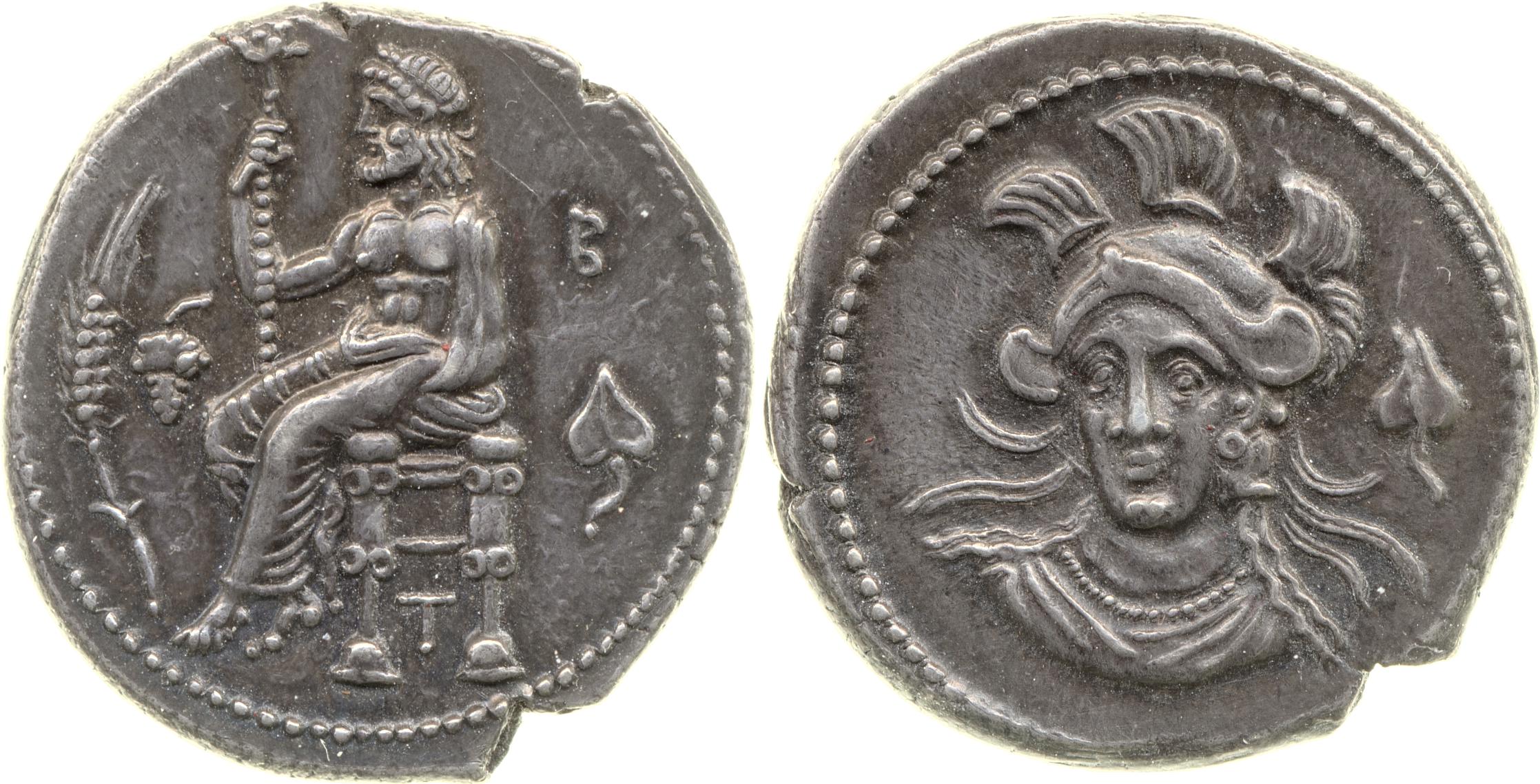аверс Balakros Tarsus Babelon 1910 728-30