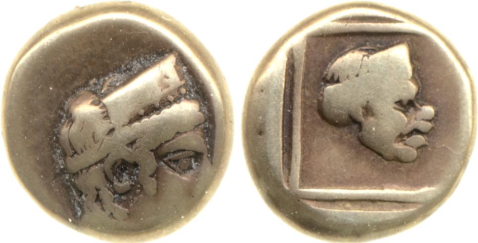 Mytilene Bodenstedt 1981 Series 4.74, аверс, Британский музей